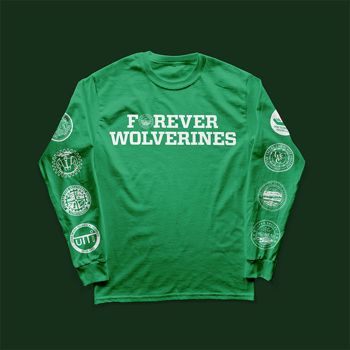 Forever Wolverines Longsleeve