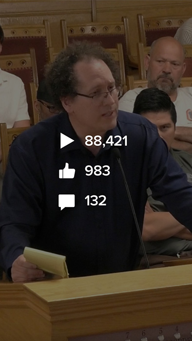 Video thumbnail with stats: 88,421 views, 983 likes, 132 comments